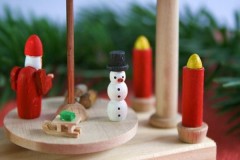 雪だるまとソリ